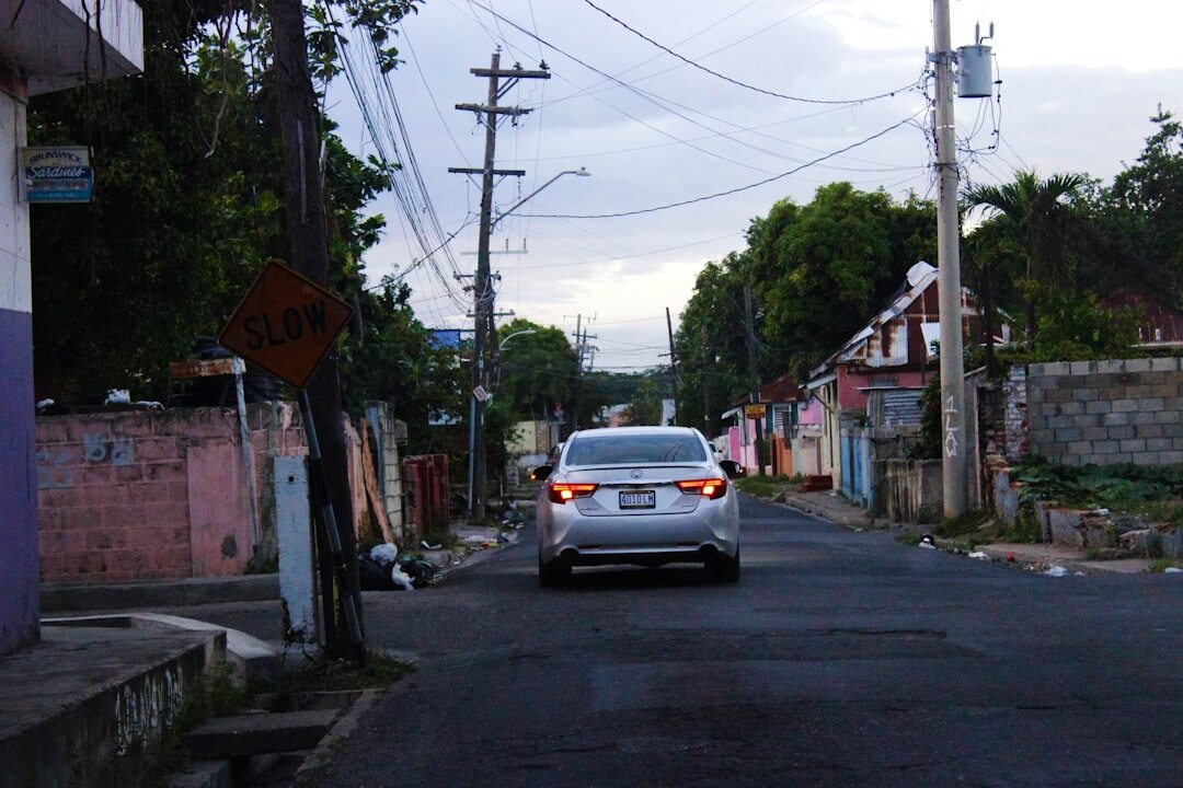 neighborhood street scene