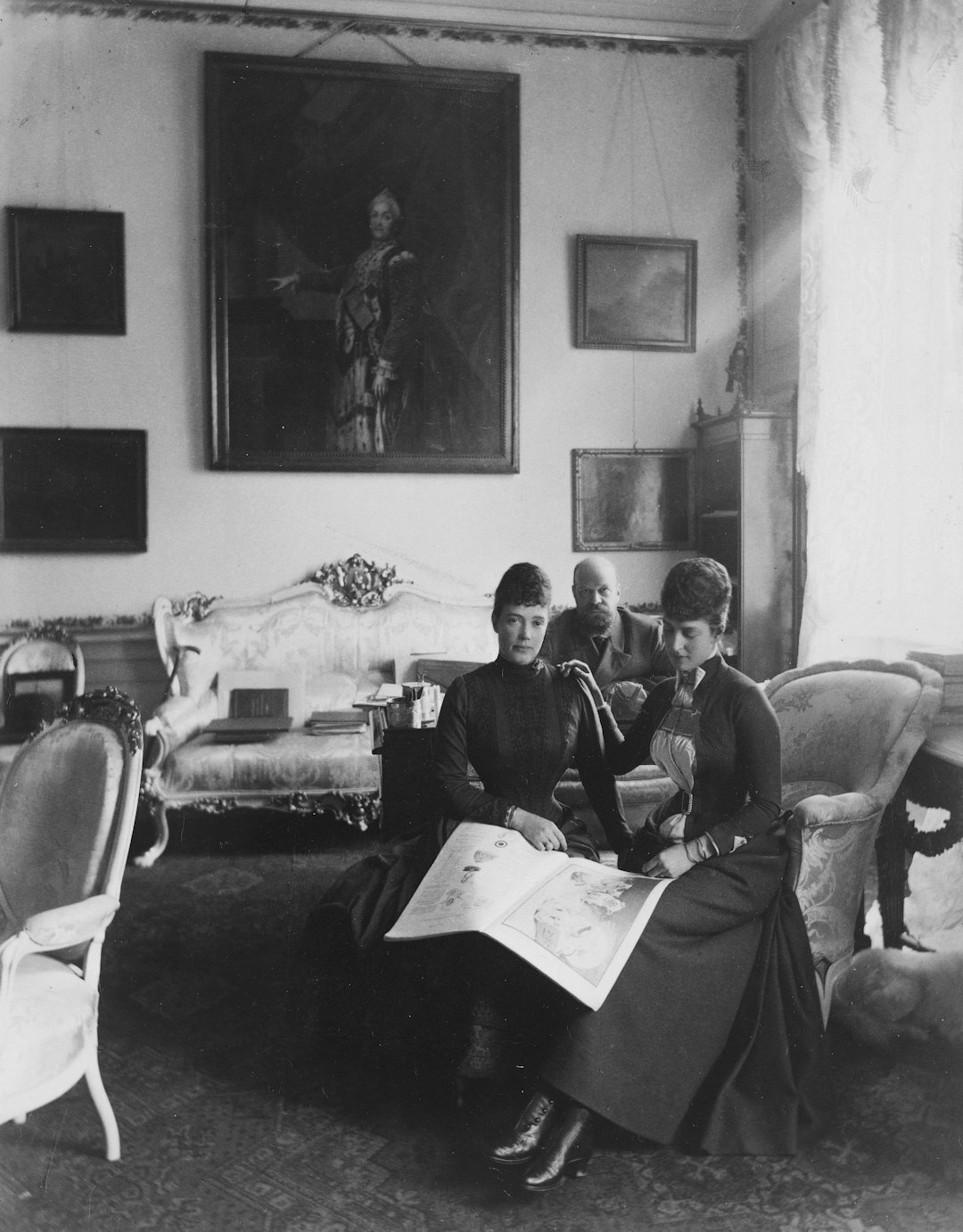 Portrait of a Danish female journalist and interviewer