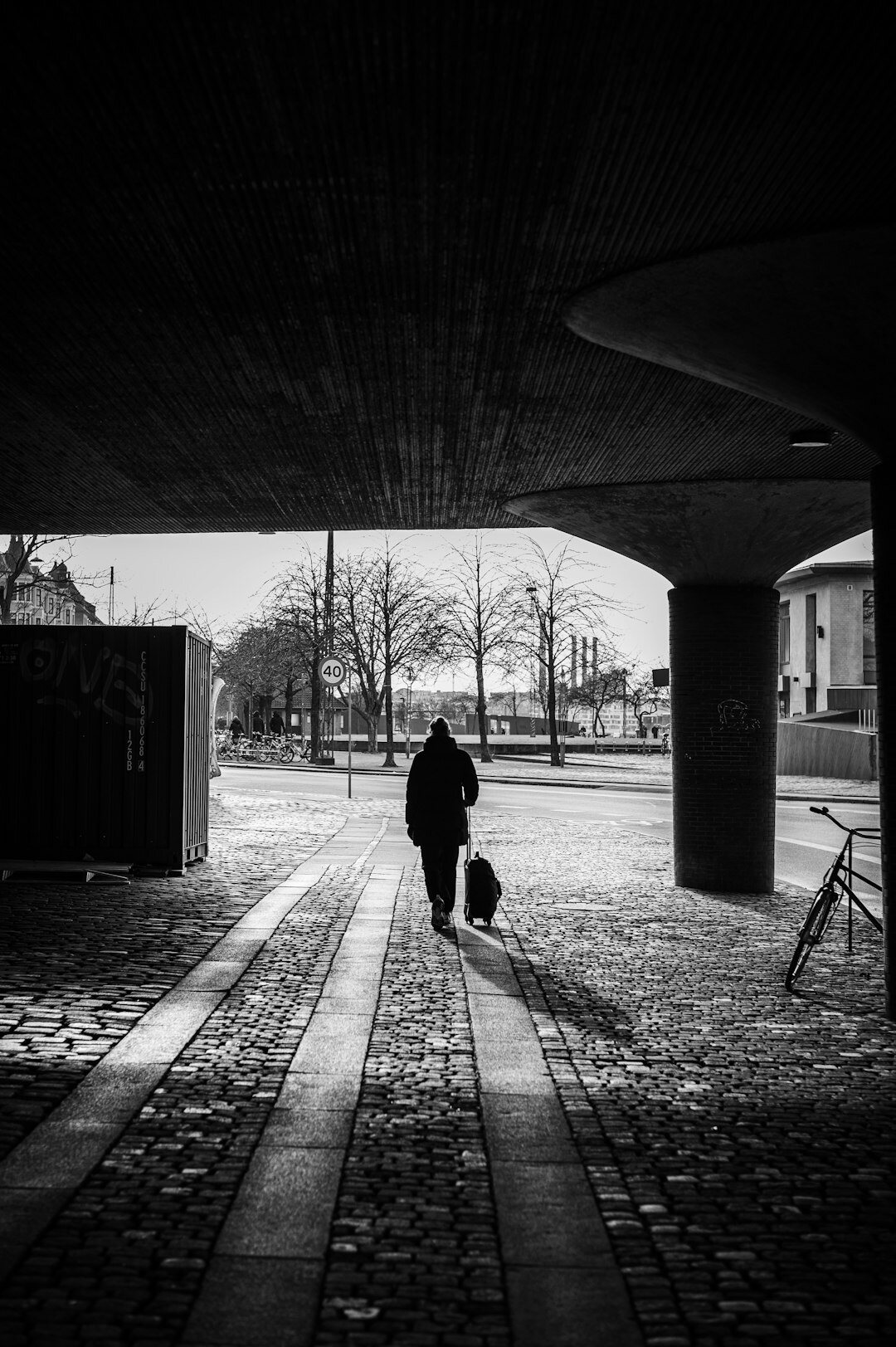 Portrait of a Danish female documentary photographer